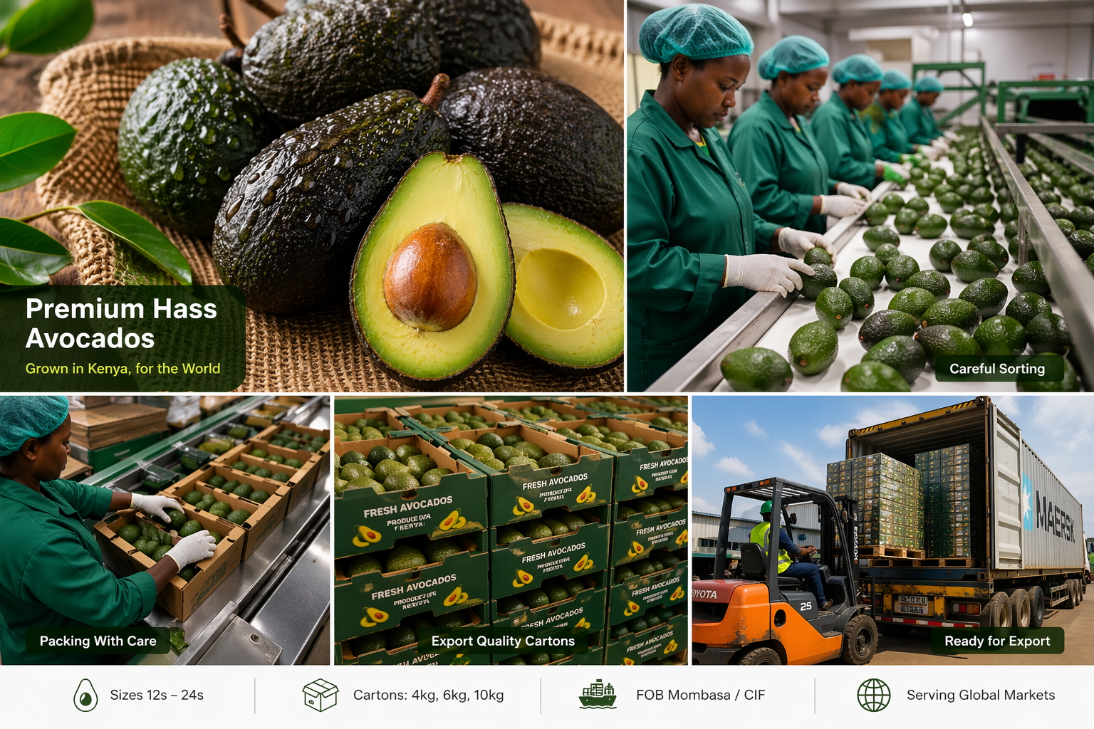 Avocado export process Kenya